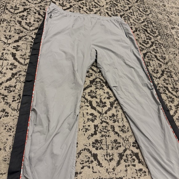 Willy Chavarria Black Brand Side Zip Flare Lined Track Pants Men's Size Large - Picture 3 of 16